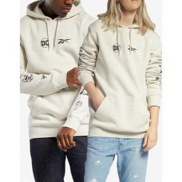 REEBOK x DC Logo Hoodie Beige