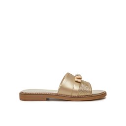 Tommy Hilfiger Чехли Sandal T4A2-33942-0572 S Златист