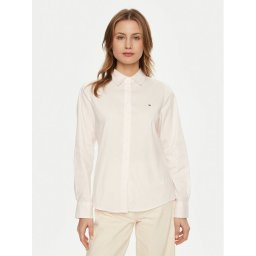 Tommy Hilfiger Риза WW0WW44084 Розов Regular Fit