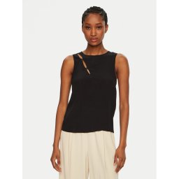 Patrizia Pepe Блуза 8C0760/A8I1-K103 Черен Regular Fit