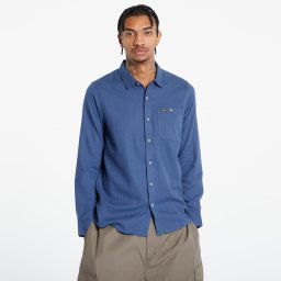 Риза Lundhags Ekren Solid Shirt Mid Blue M