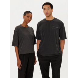 Filling Pieces Тишърт Unisex 7441378 Черен Boxy Fit