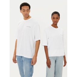 Filling Pieces Тишърт Unisex 7441378 Бял Boxy Fit