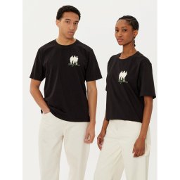 Filling Pieces Тишърт Unisex United By Generations 7449987 Черен Regular Fit