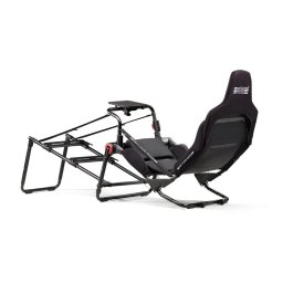 Геймърски стол Next Level Racing Formula Lite Pro, до 130kg, дишаща материя, черен