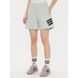 adidas Спортни шорти Future Icons 3-Stripes JC5446 Сив Loose Fit