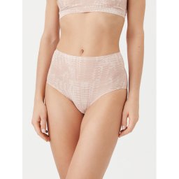 Chantelle Класически бикини с висока талия Soft Stretch C11D70 Розов