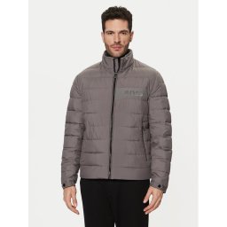BOSS Преходно яке 50519237 Сив Regular Fit