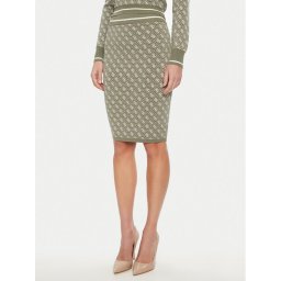 Guess Пола тип молив W4BD53 Z37K0 Зелен Regular Fit