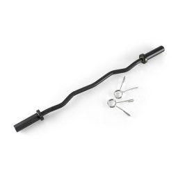 Capital Sports Accretor 120 CBO Curlbar извит лост за тежести, 120 см / 50 mm, макс. 272 kg, стомана, черен (FIT20-Accretor120CBO)