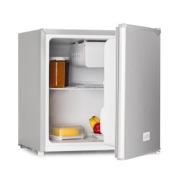 Klarstein CO2-50L1-SG, 46 л, неръждаема стомана, F, челмедже за лед (HEA16-Minibar-46L-sl)