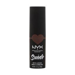 NYX Professional Makeup Suède Matte Lipstick матиращо класическо червило 3.5 g нюанс 07 Cold Brew