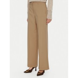 Weekend Max Mara Панталони тип палацо Visivo 2515131041 Бежов Wide Leg