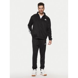 adidas Анцуг Sportswear Basic 3-Stripes JC5375 Черен Regular Fit