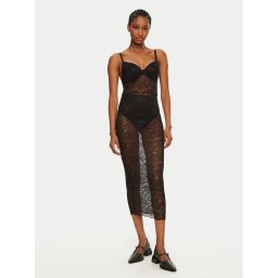 Guess Нощница O5RK00 KBGT0 Черен Regular Fit