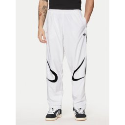 adidas Долнище анцуг adicolor Teamgeist JP1119 Бял Regular Fit