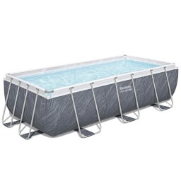 Басейн Bestway Power Steel 56721, 404 x 201 x 100 см, правоъгълен, с филтърна помпа