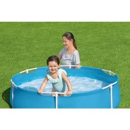 Детски басейн Bestway Steel Pro 56283, 152 x 38 см, с метална рамка