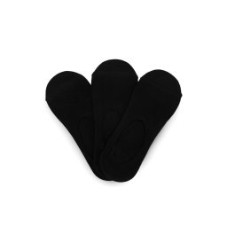 Jenny Fairy Чорапи тип терлици 4WB-001-SS24 (3-pack) 2 Черен