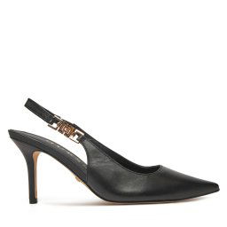 Обувки на ток Guess FLPNS3 LEA05 Черен