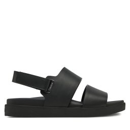 Сандали Calvin Klein Flat Adj Sandal Eyelet HW0HW02488 Черен