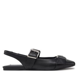 Балеринки KARL LAGERFELD Konnie KL40186A Черен