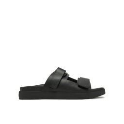 Calvin Klein Сандали Flat Adj Slide Eyelet HW0HW02489 Черен