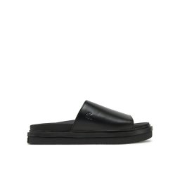 Calvin Klein Jeans Чехли Flat Molded Sandal Slide YW0YW01710 Черен