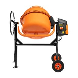 Бетонобъркачка Denzel 160 л 800 W с чугунен венец и защита от прегряване
