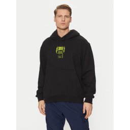 adidas Суитшърт Q12 Training Supply Fashion Death Metal JN5703 Черен Loose Fit