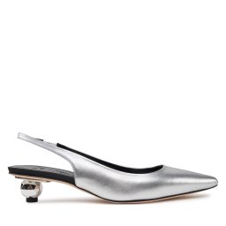 Обувки на ток Weekend Max Mara Gallico 2515521034600 Сребрист