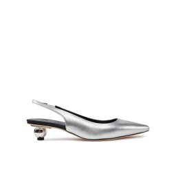 Weekend Max Mara Обувки на ток Gallico 2515521034600 Сребрист