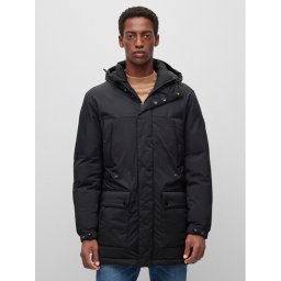 BOSS Зимно яке Camiano 50481119 Черен Regular Fit