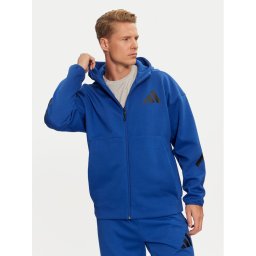 adidas Суитшърт Z.N.E. JF6388 Син Regular Fit