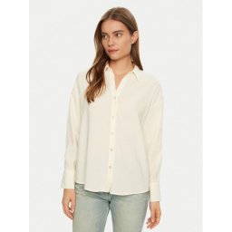 Vero Moda Риза Queeny 10289349 Екрю Regular Fit