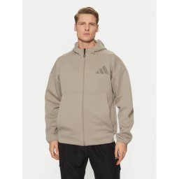 adidas Суитшърт Z.N.E. JC5495 Бежов Regular Fit