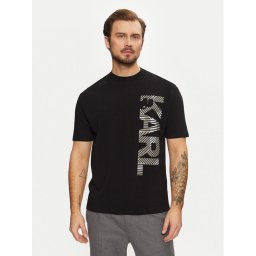 KARL LAGERFELD Тишърт 755198 551221 Черен Regular Fit