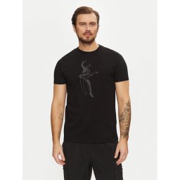 KARL LAGERFELD Тишърт 755089 551225 Черен Regular Fit