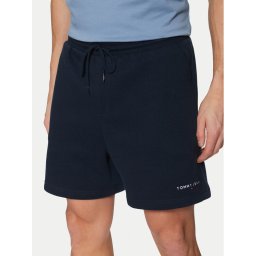 Tommy Jeans Спортни шорти Flag Beach DM0DM20637 Тъмносин Regular Fit
