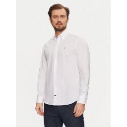 Tommy Hilfiger Риза MW0MW37595 Бял Regular Fit