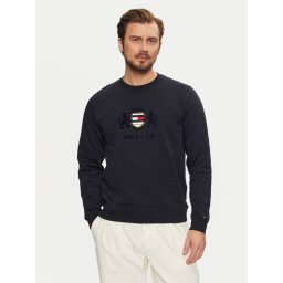 Tommy Hilfiger Суитшърт Icon MW0MW38349 Тъмносин Regular Fit