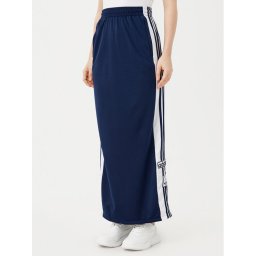 adidas Макси пола adicolor Adibreak JD0924 Тъмносин Loose Fit