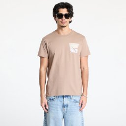 Тениска Calvin Klein Jeans Soft Box Monogram Tee Taupe Gray L
