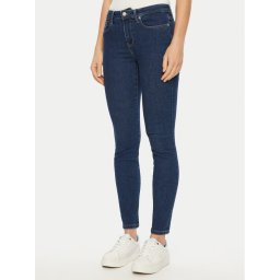 Tommy Hilfiger Дънки Como WW0WW43727 Тъмносин Skinny Fit