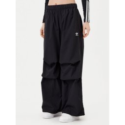 adidas Долнище анцуг Essentials Ripstop JD0785 Черен Loose Fit