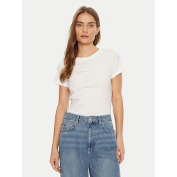 Calvin Klein Jeans Тишърт Institutional Graphic J20J224990 Бял Slim Fit