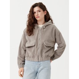 ONLY Суитшърт Kenzie 15246274 Сив Regular Fit