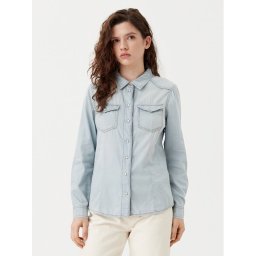 ONLY дънкова риза Alexa 15315185 Светлосиньо Regular Fit