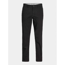 Jack & Jones Чино панталони Dave 12212930 Черен Regular Fit