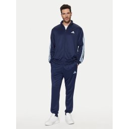 adidas Анцуг Sportswear Basic 3-Stripes JI8873 Тъмносин Regular Fit